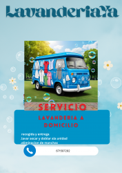 LavanderiaYa, movil a domicilio expres