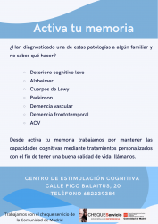 Estimulación cognitiva a domicilio