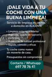 Limpieza de coches